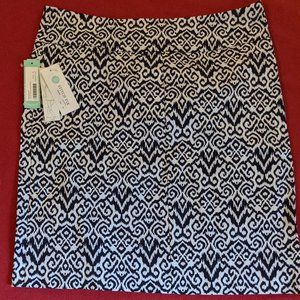 NWT Stitchfix MARGARET M Selma Piping Detail Skirt, XL
